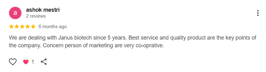 Customer Review Screenshot 1