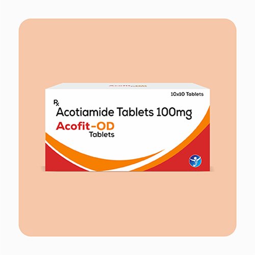 Acofit-OD, Compositions of Acofit-OD are Acotiamide Tablets 100mg, Acofit-OD offered by Janus Biotech