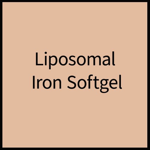 Liposomal Iron Softgel, Compositions of Liposomal Iron Softgel are Liposomal Iron Softgel, Liposomal Iron Softgel offered by Janus Biotech