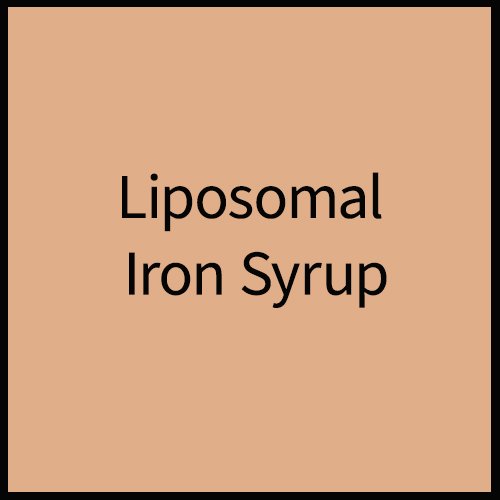 Liposomal Iron Syrup, Compositions of Liposomal Iron Syrup are Liposomal Iron Syrup, Liposomal Iron Syrup offered by Janus Biotech