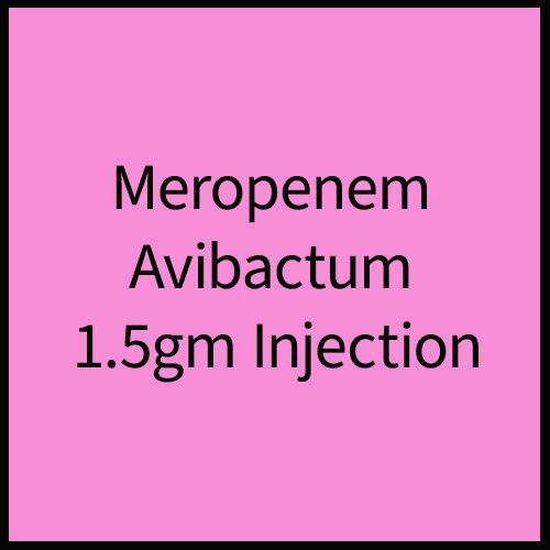 Meropenem Avibactum 1.5gm Injection, Compositions of Meropenem Avibactum 1.5gm Injection are Meropenem Avibactum 1.5gm Injection, Meropenem Avibactum 1.5gm Injection offered by Janus Biotech