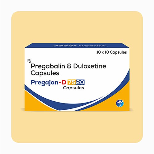 Pregajan-D-7520, Compositions of Pregajan-D-7520 are Pregabalin & Duloxetine Capsules, Pregajan-D-7520 offered by Janus Biotech