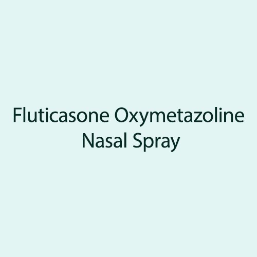 Fluticasone Oxymetazoline Nasal Spray, Compositions of Fluticasone Oxymetazoline Nasal Spray are Fluticasone Oxymetazoline Nasal Spray, Fluticasone Oxymetazoline Nasal Spray offered by Janus Biotech