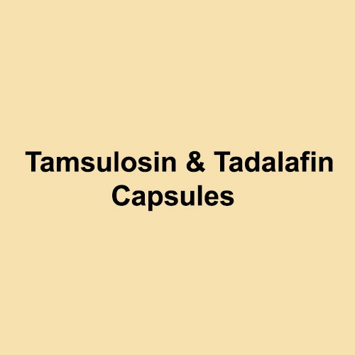 Tamsulosin & Tadalafin Capsules, Compositions of Tamsulosin & Tadalafin Capsules are Tamsulosin & Tadalafin Capsules, Tamsulosin & Tadalafin Capsules offered by Janus Biotech