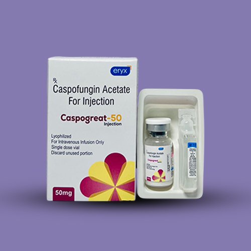 Caspogreat 50, Compositions of Caspogreat 50 are Caspofungin Acetate For Injection, Caspogreat 50 offered by Janus Biotech
