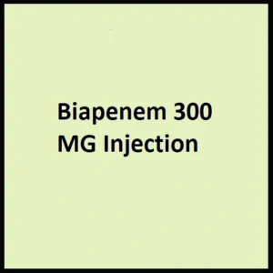 Trusted Biapenem 300mg Injection Manufacturer, Supplier, and Exporter in India